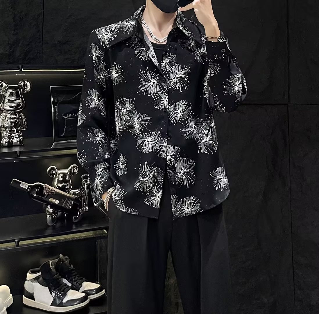 Men's Printed Casual Shirt
