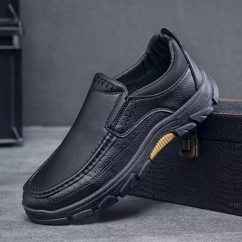 Men's high-quality slip-on leather shoes