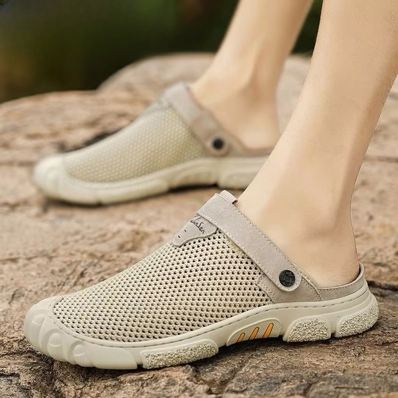 Men's breathable and comfortable slippers