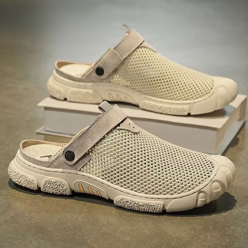 Men's breathable and comfortable slippers