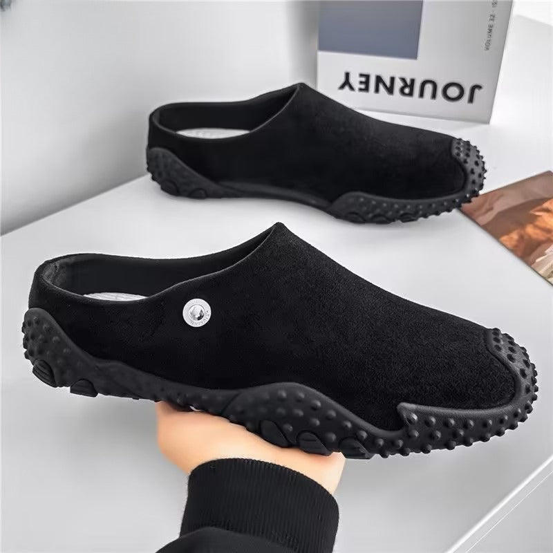Men's non-slip suede casual shoes