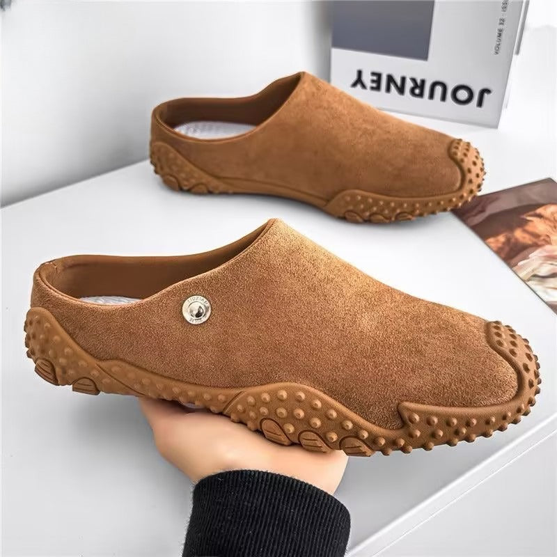 Men's non-slip suede casual shoes