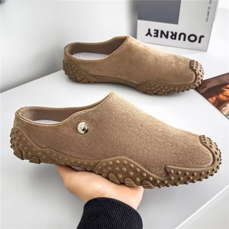 Men's non-slip suede casual shoes