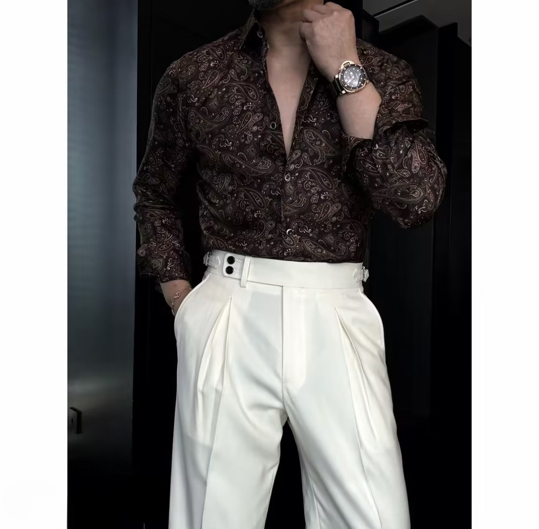 Men's Printed Casual Shirt