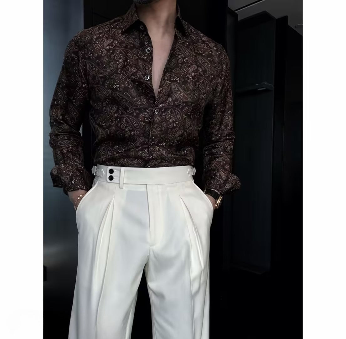 Men's Printed Casual Shirt