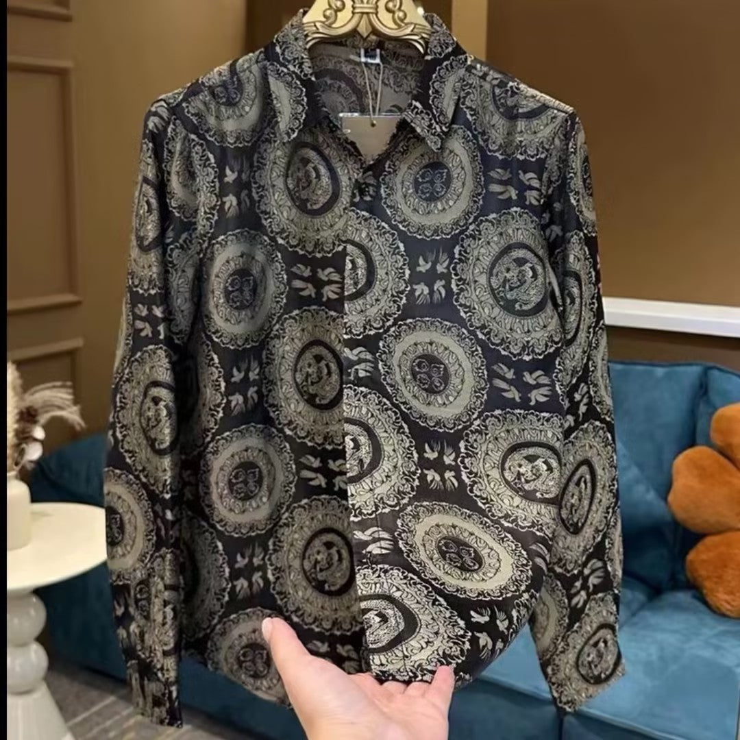 Men's Printed Casual Shirt