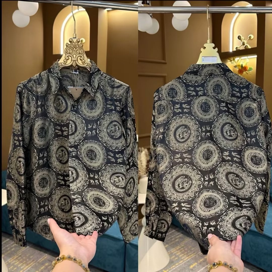 Men's Printed Casual Shirt