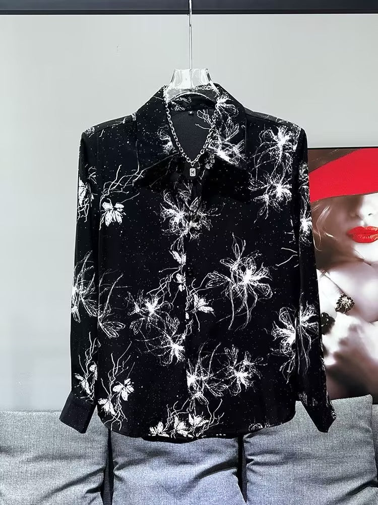 Men's Printed Casual Versatile Shirt
