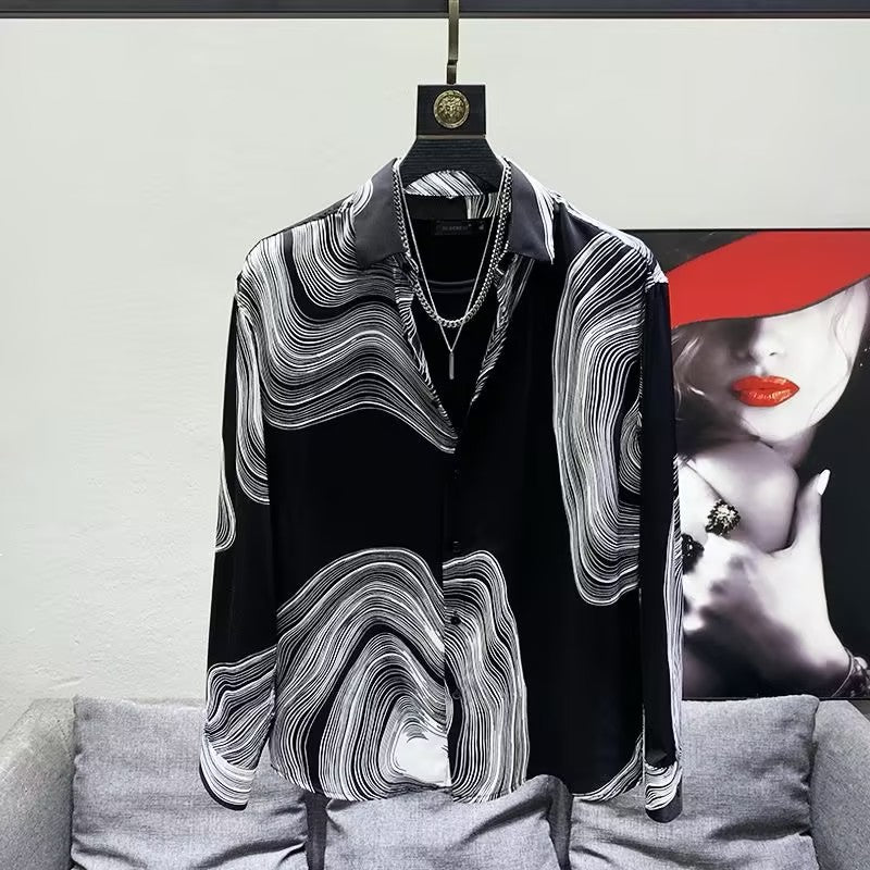Men's Casual Printed Shirt