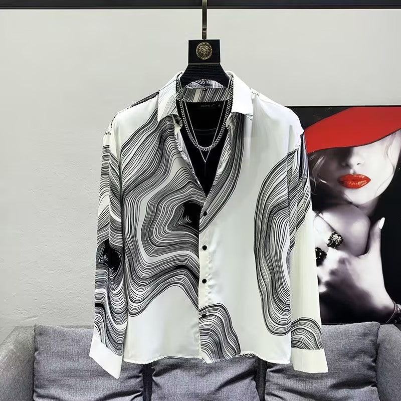 Men's Casual Printed Shirt
