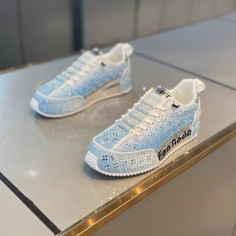 Men's Rhinestone Slip-on Shoes