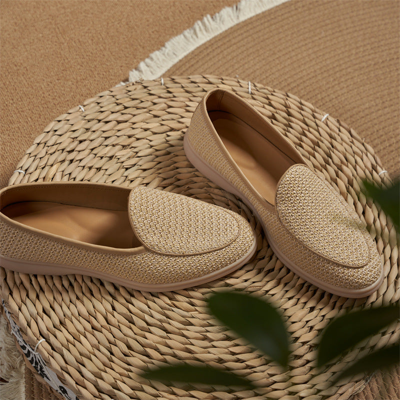 Men's Summer Woven Breathable Shoes