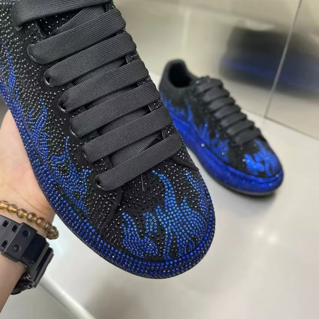 Men's Super Sparkling Rhinestone Casual Shoes