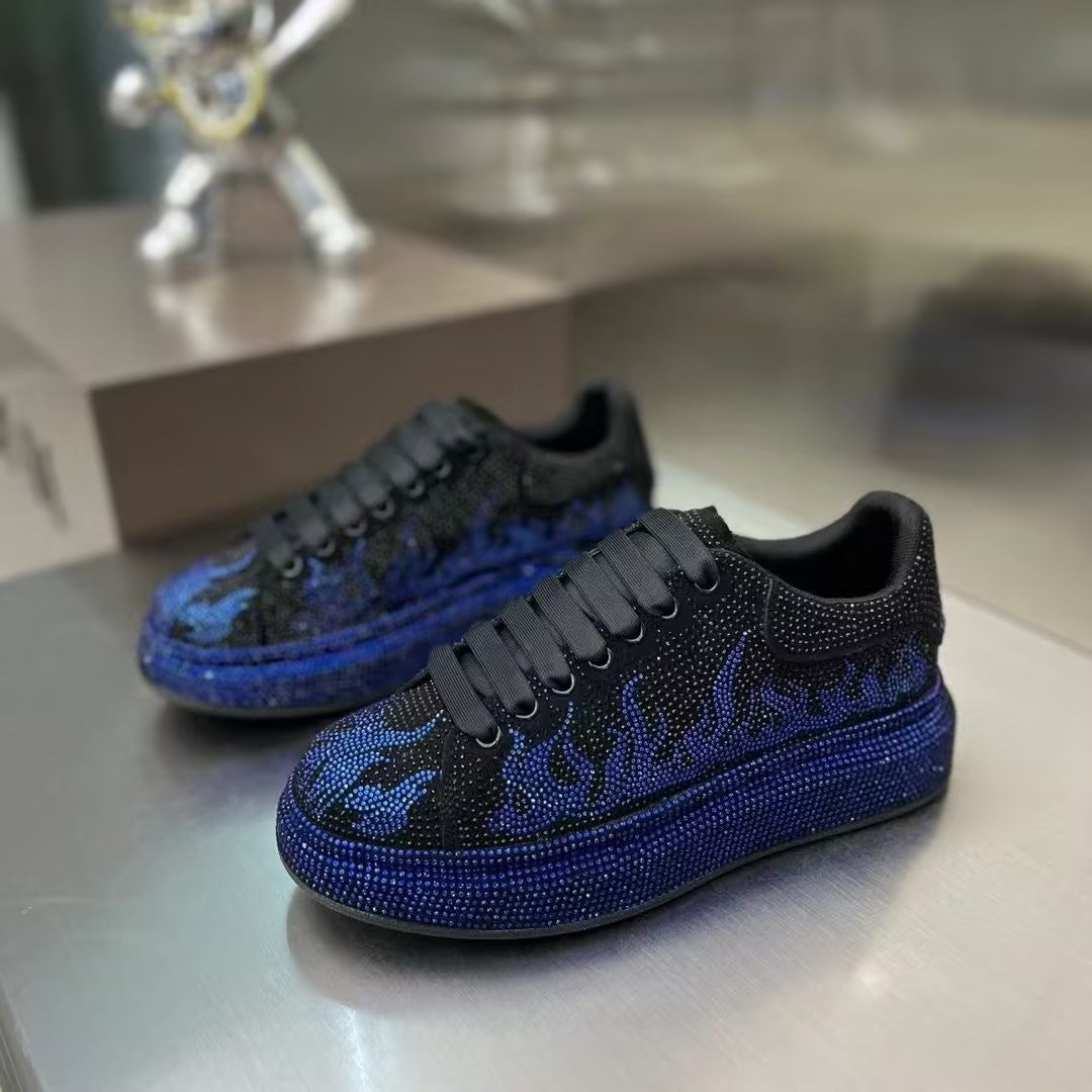 Men's Super Sparkling Rhinestone Casual Shoes