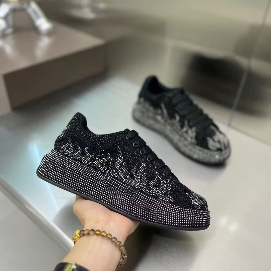 Men's Super Sparkling Rhinestone Casual Shoes