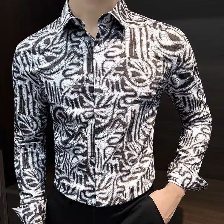 Men's Printed Casual Shirt