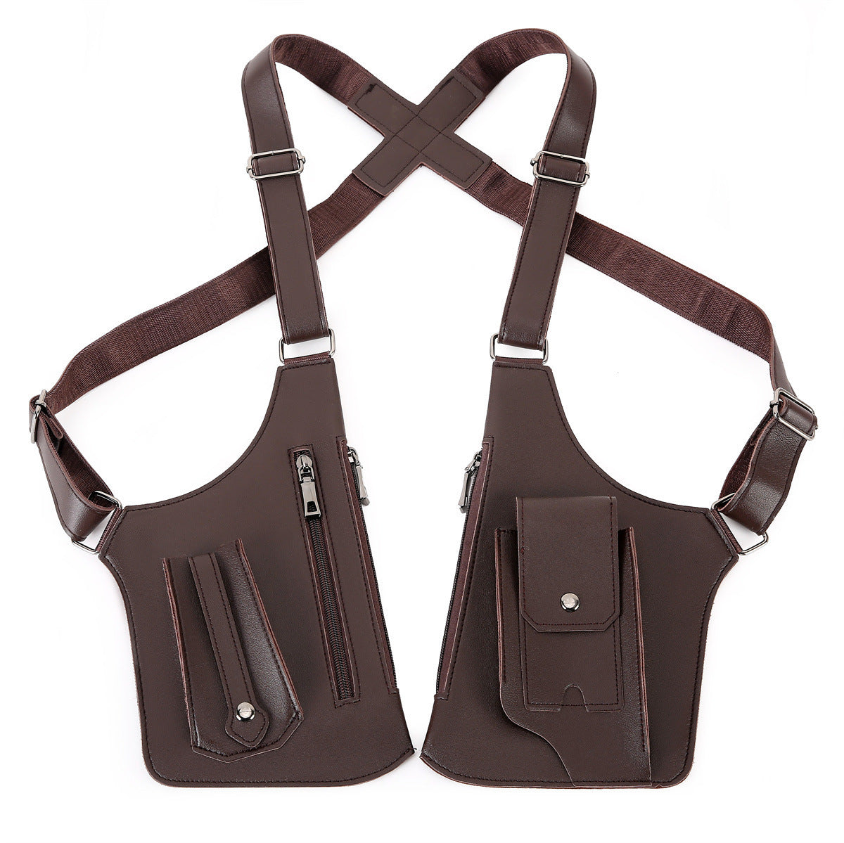 Men's vest-style backpack