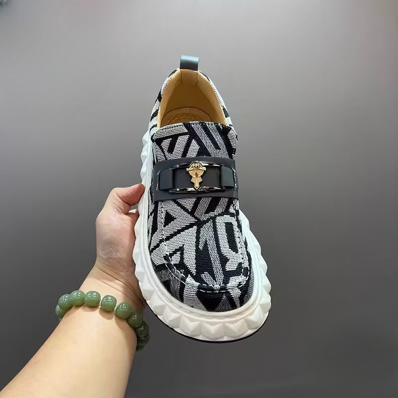 Men's Printed Comfort Slip-On Shoes