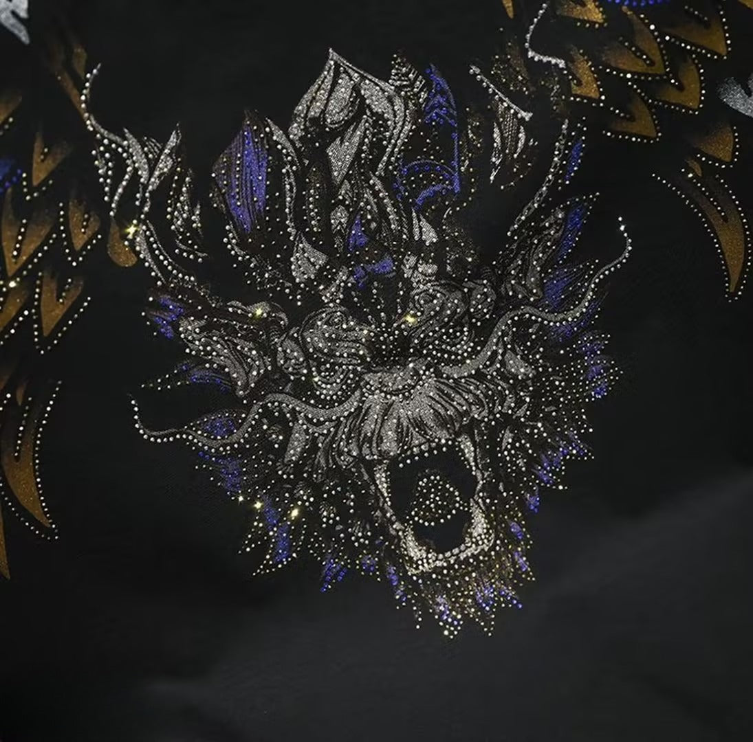 Men's Rhinestone Casual T-shirt