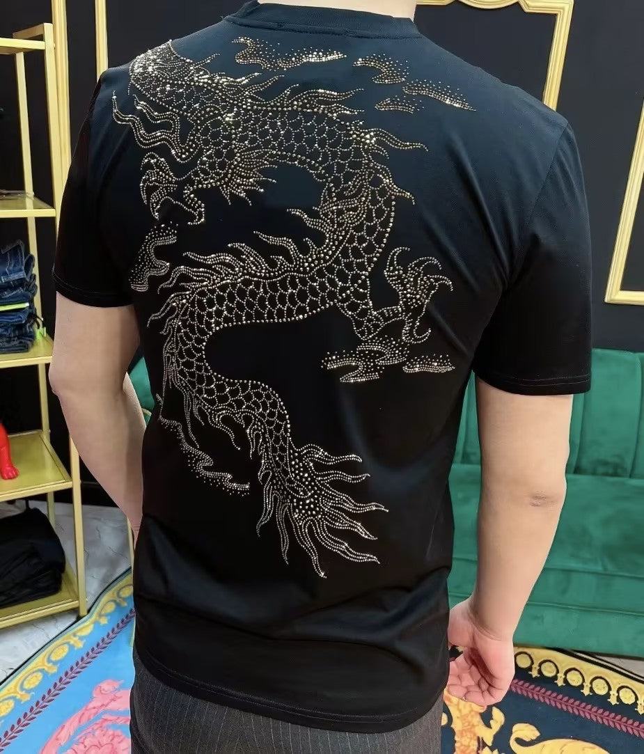 Men's Dragon Glitter T-shirt