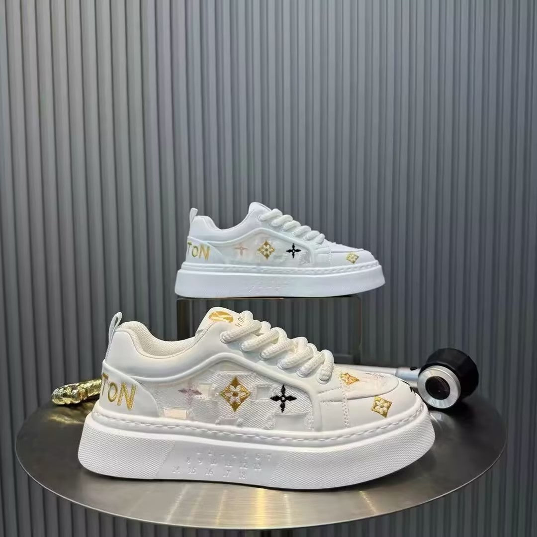 Men's Embroidered Breathable Casual Shoes