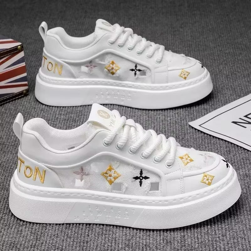 Men's Embroidered Breathable Casual Shoes
