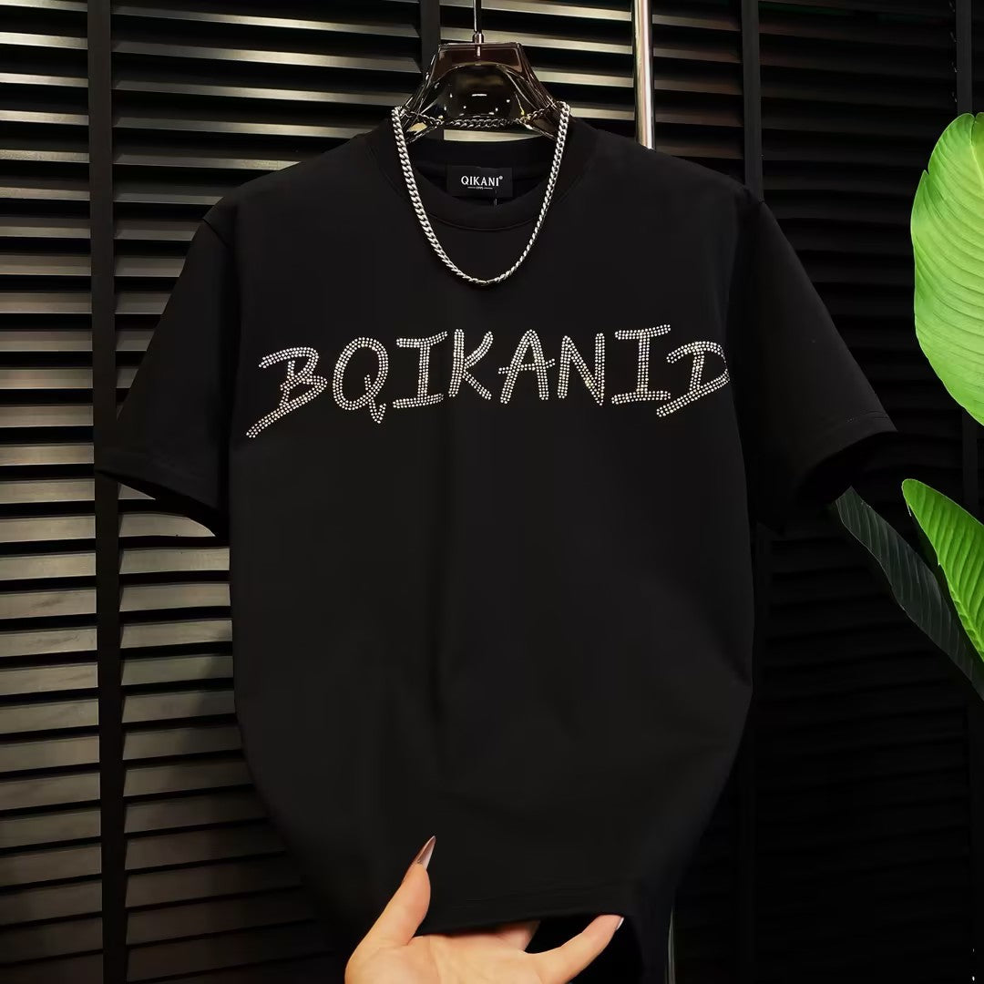 Men's Rhinestone Wing T-shirt