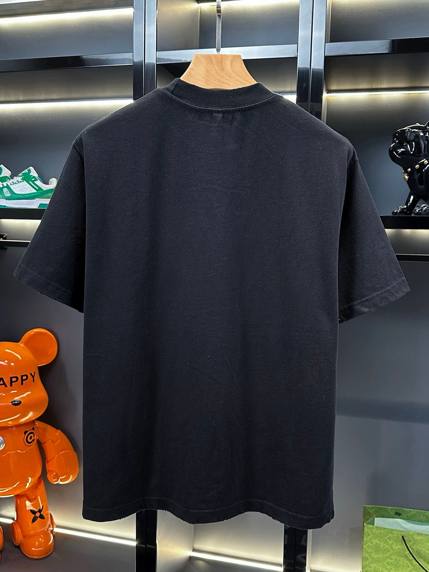 Men's Colorful Printed Rhinestone T-shirt