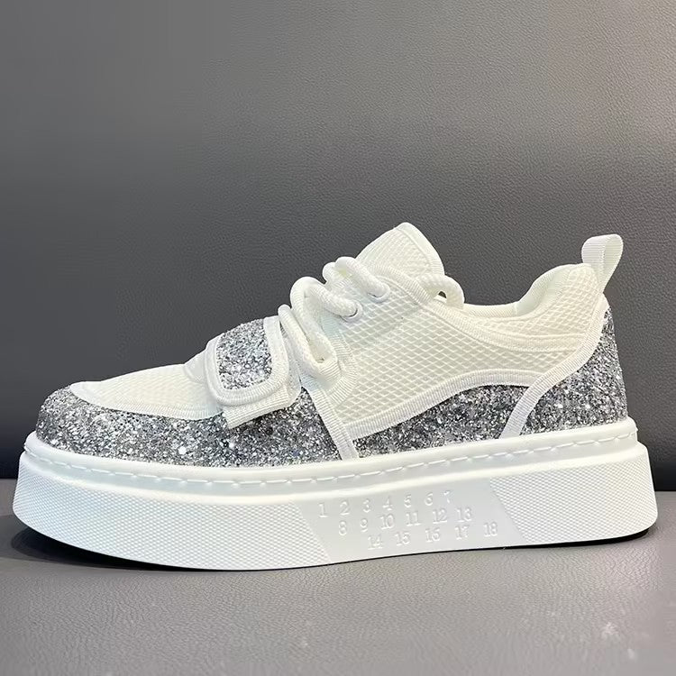 Men's sequined casual shoes