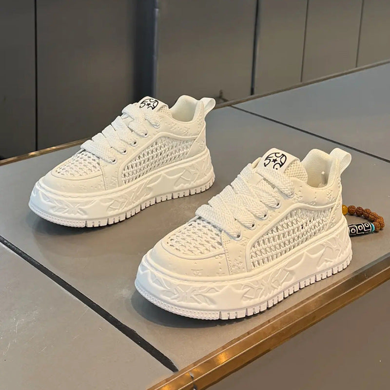 Men's openwork breathable shoes