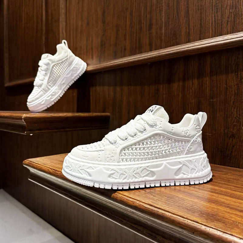 Men's openwork breathable shoes