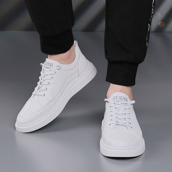 Men's quality leather slip-on shoes