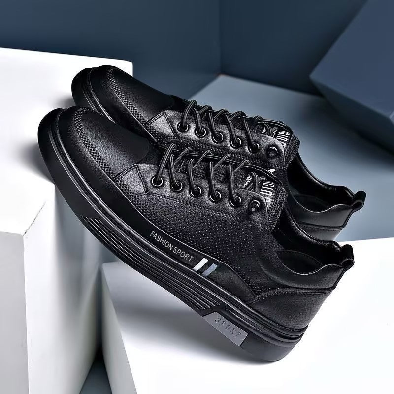 Men's quality leather slip-on shoes