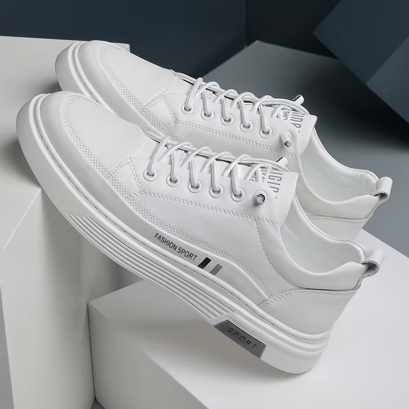 Men's quality leather slip-on shoes