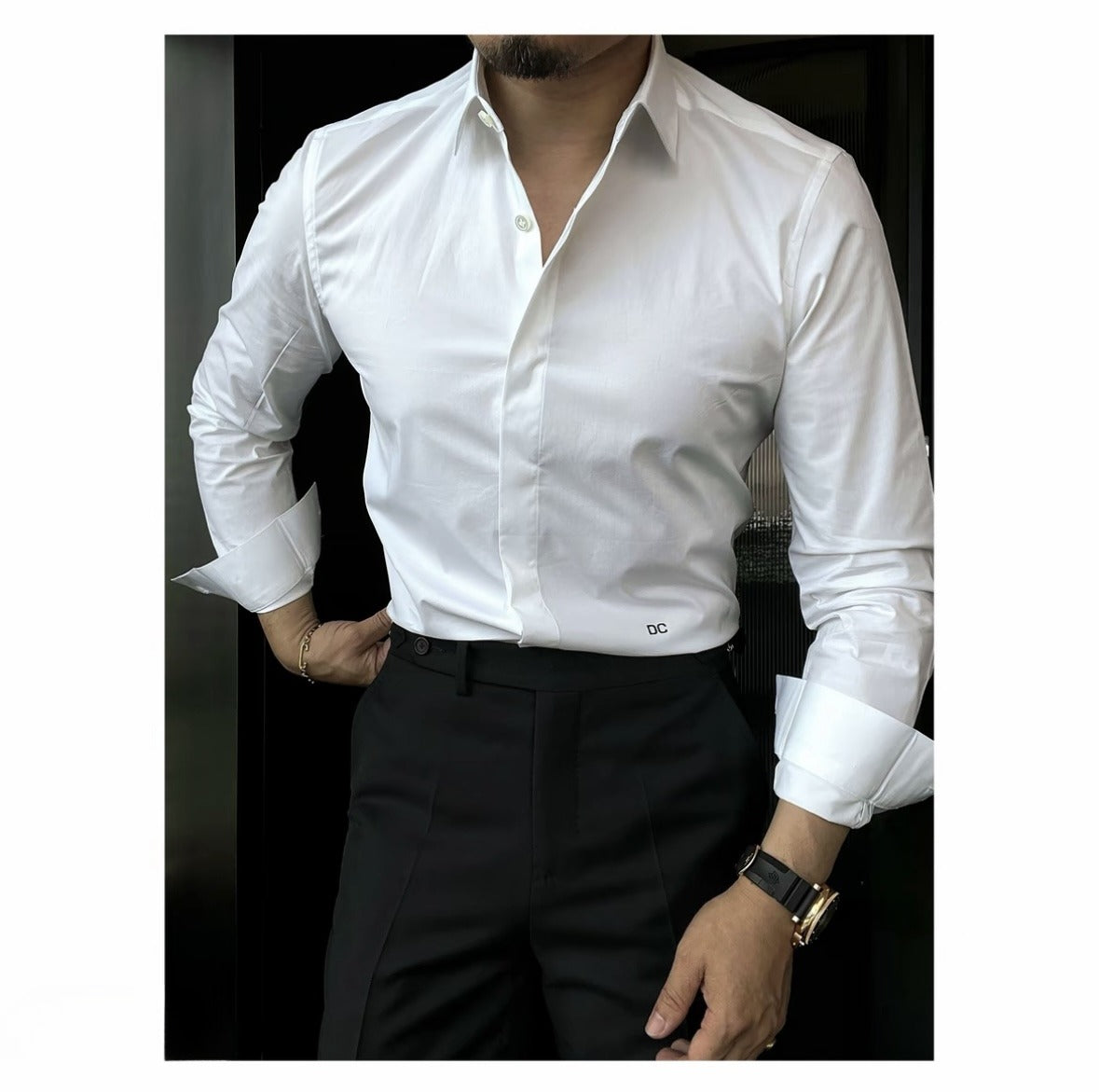 High-quality men's casual shirts