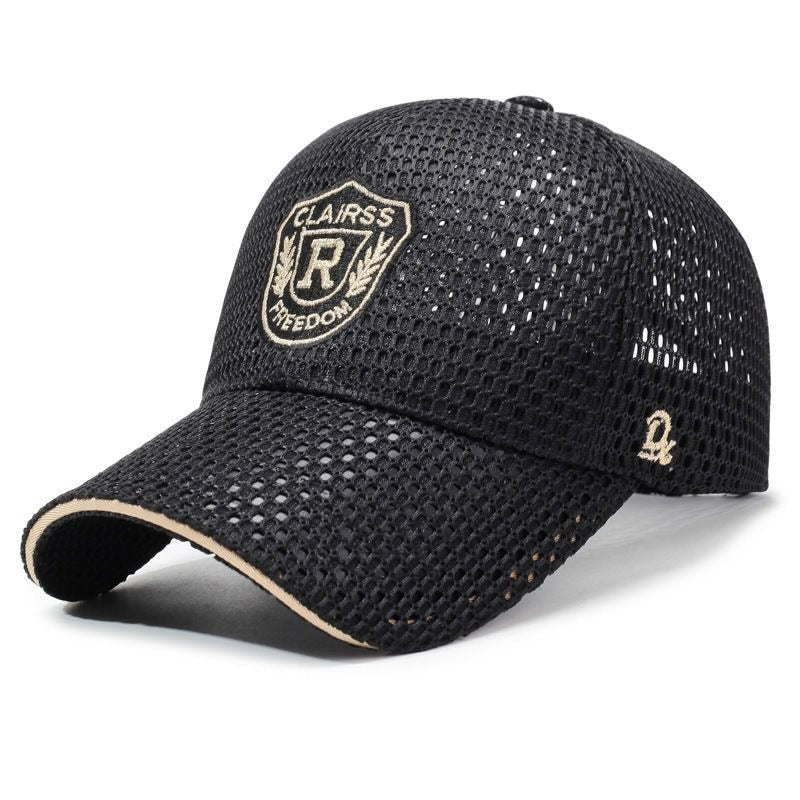 Men's mesh breathable baseball cap