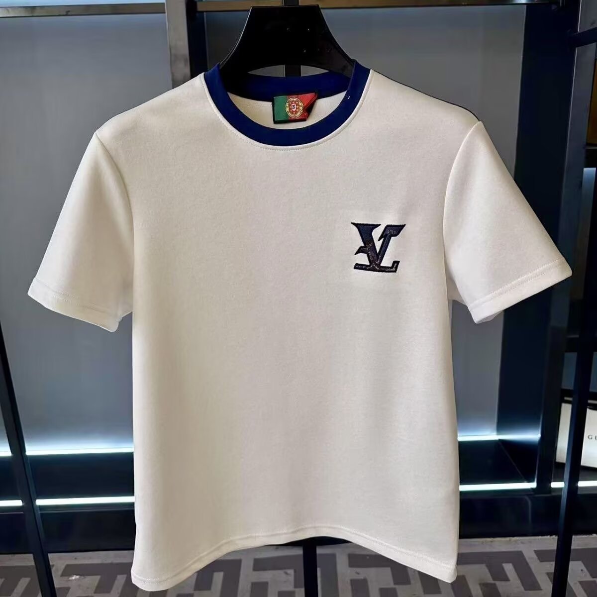 Men's Printed Short-Sleeve and Shorts Set