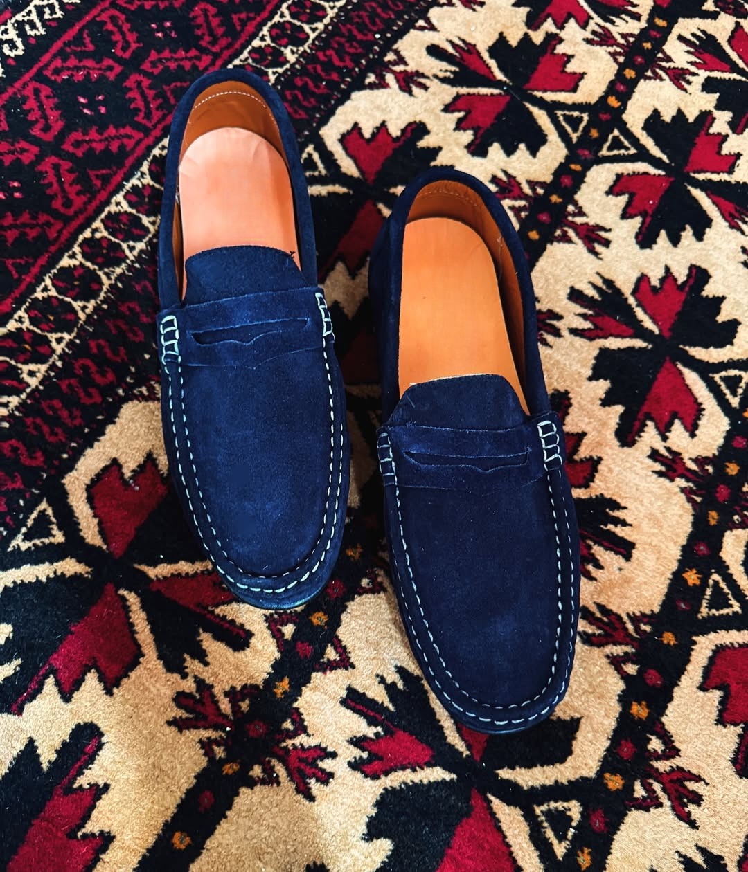 Men's Suede Slip-On Shoes