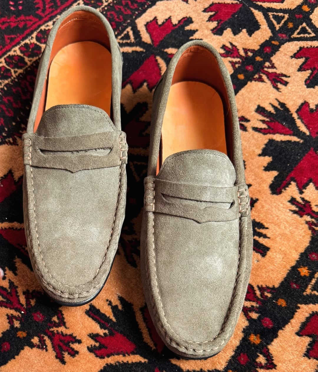 Men's Suede Slip-On Shoes